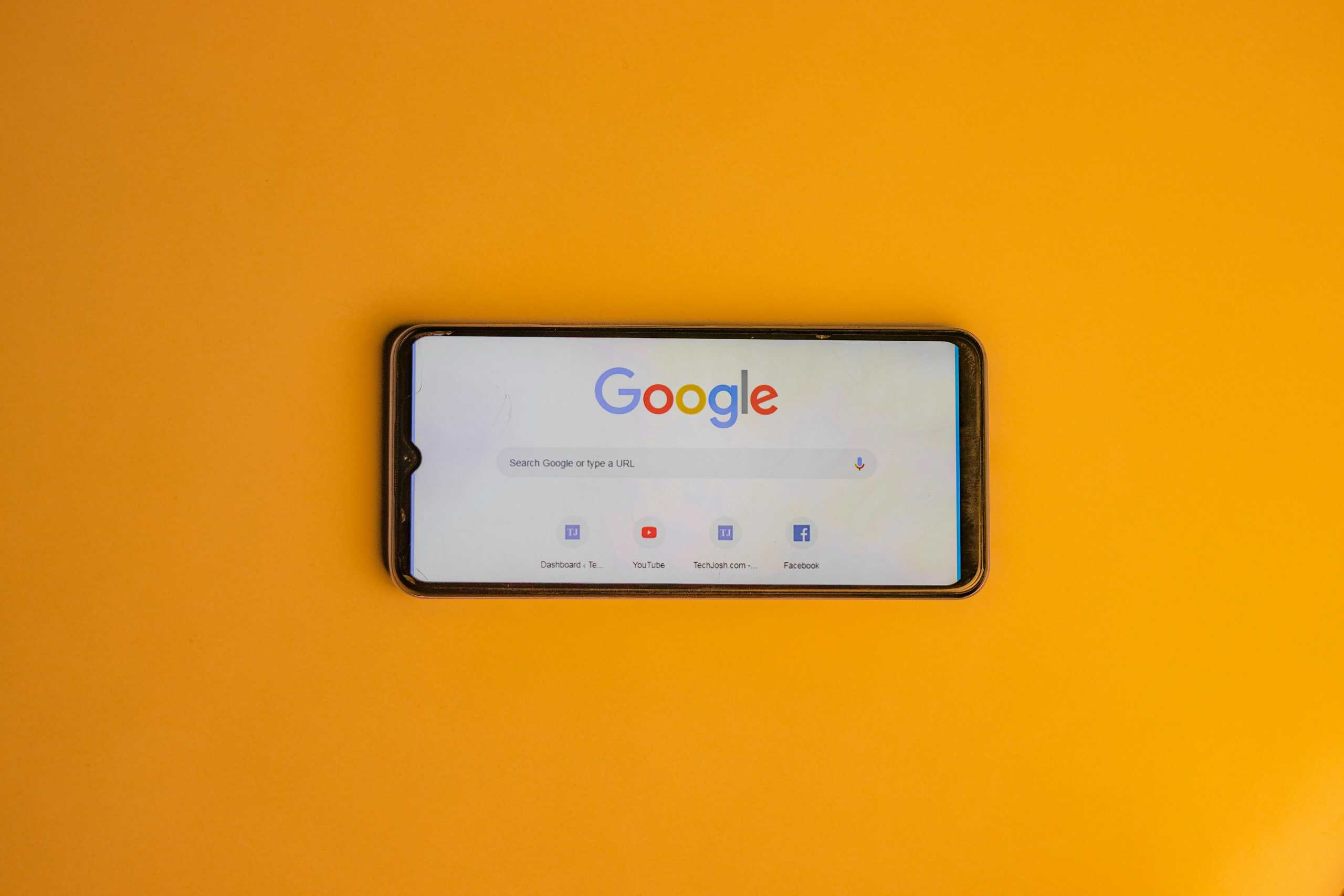 Google on phone