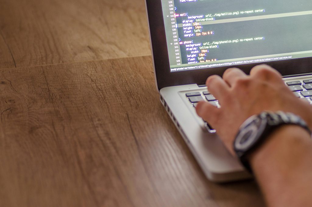 coding on website